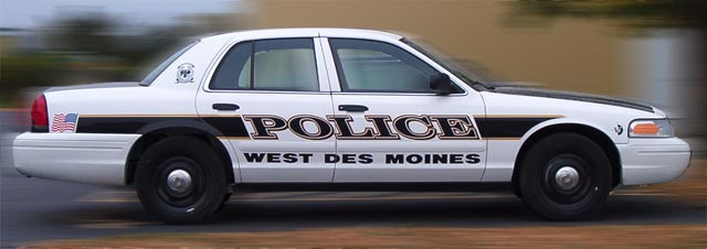 Vehicle Graphics West Des Moines Police